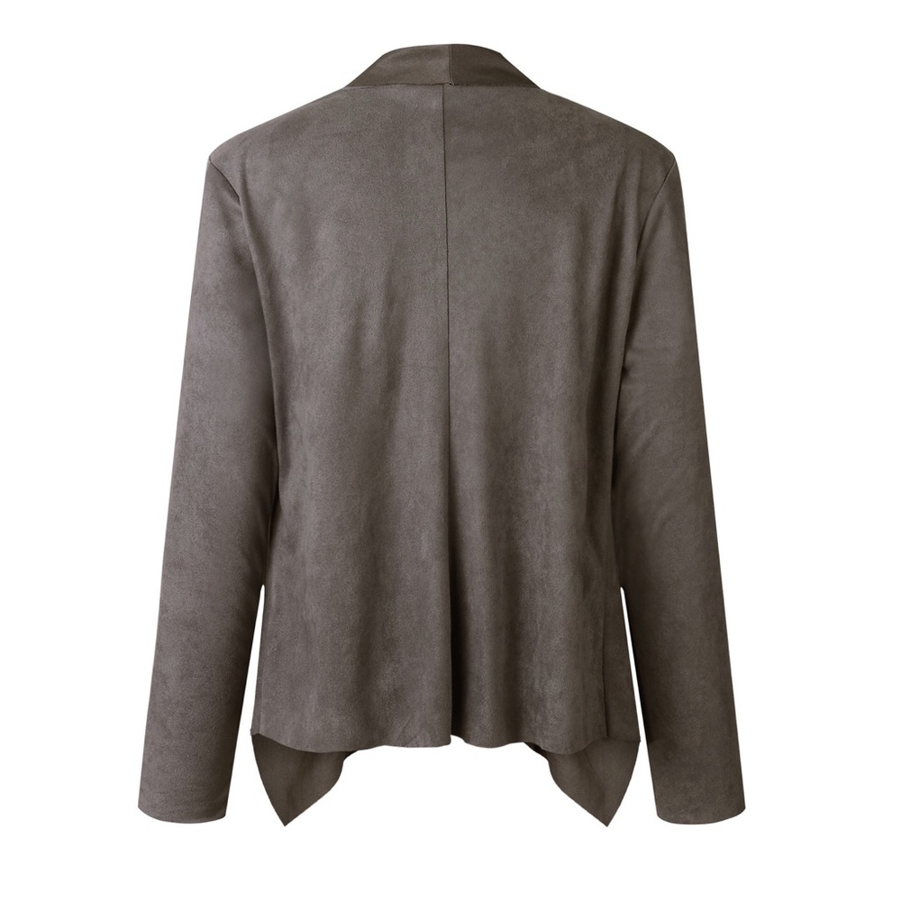 Brown light thin cardigan jacket - Picture 6 of 8